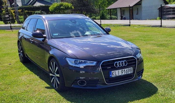 Audi A6 cena 89999 przebieg: 171000, rok produkcji 2014 z Limanowa małe 56